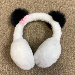 Girls Panda Ear Muffs